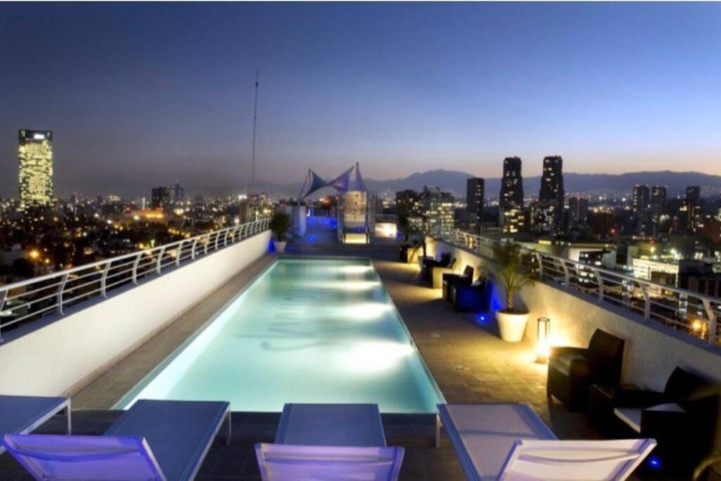 Polanco Pool Amazing View Gym Parking Appartement Mexico-stad Buitenkant foto